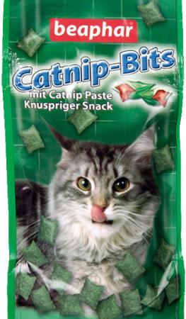Беафар Catnip-Bits лакомство для кошек и котят со вкусом кошачьей мяты