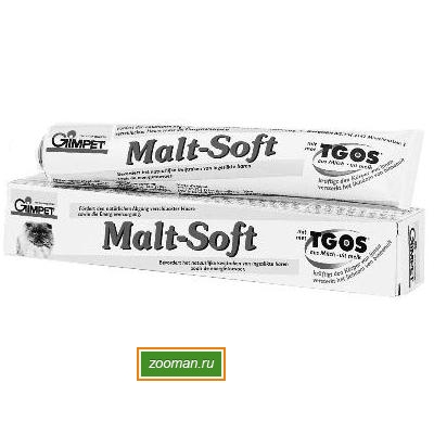 Malt-Soft паста для вывода шерсти из желудка 20гр