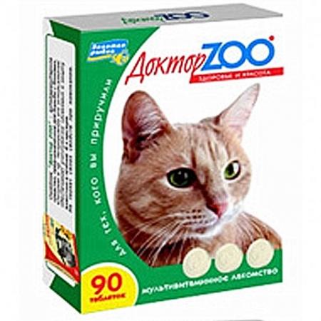 Доктор ZOO д/кош 90таб Протеин 